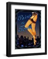 Paint the Town-Kate Ward Thacker-Framed Giclee Print