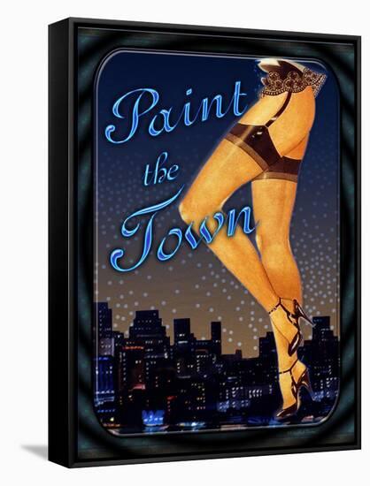 Paint the Town-Kate Ward Thacker-Framed Stretched Canvas