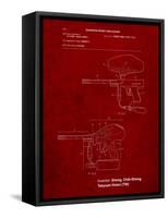 Paintball Gun Patent Art-Cole Borders-Framed Stretched Canvas