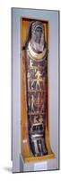 Painted and Gilded Mummy Case of Artemidorus with Encaustic Portrait in the Hellenistic Style-null-Mounted Premium Giclee Print