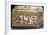 Painted and Inlaid Coffer from the Treasure of Tutankhamun, Ancient Egyptian, C1325 Bc-null-Framed Photographic Print
