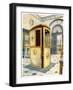 Painted and Lacquered Sedan Chair with Domed Top, 1911-1912-Edwin Foley-Framed Premium Giclee Print