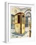 Painted and Lacquered Sedan Chair with Domed Top, 1911-1912-Edwin Foley-Framed Premium Giclee Print