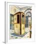 Painted and Lacquered Sedan Chair with Domed Top, 1911-1912-Edwin Foley-Framed Giclee Print