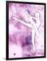 Painted Ballerina Mate-OnRei-Framed Art Print