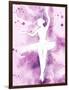 Painted Ballerina-OnRei-Framed Art Print