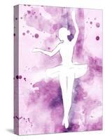 Painted Ballerina-OnRei-Stretched Canvas