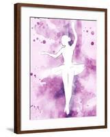 Painted Ballerina-OnRei-Framed Art Print