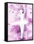 Painted Ballerina-OnRei-Framed Stretched Canvas