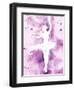 Painted Ballerina-OnRei-Framed Art Print