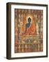 Painted Banner (Thangka) with the Medicine Buddha (Bhaishajyaguru), 14th Century-null-Framed Giclee Print