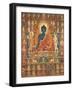 Painted Banner (Thangka) with the Medicine Buddha (Bhaishajyaguru), 14th Century-null-Framed Giclee Print