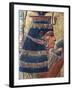 Painted Bas-Relief Depicting Goddess Hathor from the Valley of the Kings, Tomb of Seti I-null-Framed Giclee Print