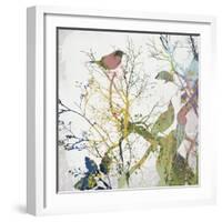 Painted Birds I-Ken Hurd-Framed Giclee Print