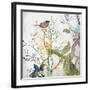 Painted Birds I-Ken Hurd-Framed Giclee Print