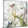 Painted Birds I-Ken Hurd-Mounted Giclee Print