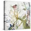 Painted Birds I-Ken Hurd-Stretched Canvas