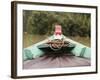 Painted Boat Front with Rope in Hoi An, Vietnam-David H. Wells-Framed Photographic Print