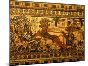 Painted Box, Tomb King Tutankhamun, Valley of the Kings, Egypt-Kenneth Garrett-Mounted Photographic Print