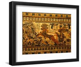 Painted Box, Tomb King Tutankhamun, Valley of the Kings, Egypt-Kenneth Garrett-Framed Photographic Print