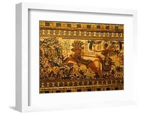 Painted Box, Tomb King Tutankhamun, Valley of the Kings, Egypt-Kenneth Garrett-Framed Photographic Print