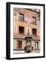 Painted Building Facades in the City of Lucerne, Switzerland, Europe-Julian Elliott-Framed Photographic Print