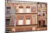 Painted Building Facades in the City of Lucerne, Switzerland, Europe-Julian Elliott-Mounted Photographic Print