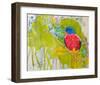 Painted Bunting-null-Framed Art Print