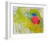 Painted Bunting-null-Framed Art Print