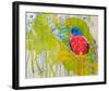 Painted Bunting-null-Framed Art Print