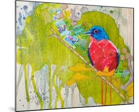 Painted Bunting-null-Mounted Art Print