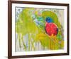 Painted Bunting-null-Framed Art Print