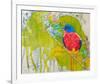 Painted Bunting-null-Framed Art Print