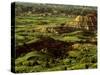 Painted Canyon in Theodore Roosevelt National Park, North Dakota, USA-Chuck Haney-Stretched Canvas