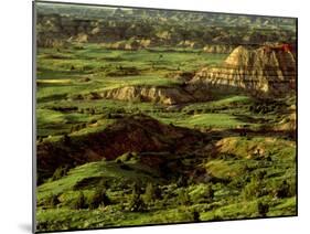 Painted Canyon in Theodore Roosevelt National Park, North Dakota, USA-Chuck Haney-Mounted Photographic Print