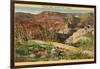 Painted Cliffs, Apache Trail, Arizona-null-Framed Art Print