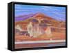 Painted Cliffs, Lake Powell-Howard Ganz-Framed Stretched Canvas