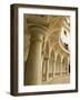 Painted Decorated Arch Gallery of the Plaza Del Cabildo, Seville, Andalucia, Spain, Europe-Guy Thouvenin-Framed Photographic Print