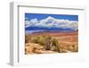 Painted Desert Boulders Yellow Sandstone La Salle Mountains Arches National Park Moab Utah-BILLPERRY-Framed Photographic Print