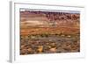 Painted Desert Yellow Grass Lands Orange Sandstone Red Fiery Furnace Arches National Park Moab Utah-BILLPERRY-Framed Photographic Print