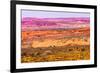 Painted Desert Yellow Grass Lands Orange Sandstone Red Moab Fault Arches National Park Moab Utah-BILLPERRY-Framed Photographic Print