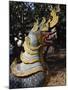 Painted Dragon Defending the Entrance of the Southern Staircase of Shwedagon Pagoda-null-Mounted Giclee Print