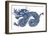 Painted Dragon-null-Framed Premium Giclee Print