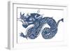 Painted Dragon-null-Framed Premium Giclee Print