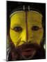 Painted Face of Native in the Huli Wigmen Tribe, Tari, Papua New Guinea-Bill Bachmann-Mounted Photographic Print
