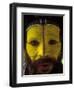 Painted Face of Native in the Huli Wigmen Tribe, Tari, Papua New Guinea-Bill Bachmann-Framed Photographic Print