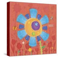 Painted Flower 1-Holli Conger-Stretched Canvas