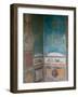 Painted Frescoes, Pompei, Campania, Italy-Walter Bibikow-Framed Photographic Print