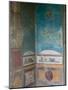 Painted Frescoes, Pompei, Campania, Italy-Walter Bibikow-Mounted Photographic Print