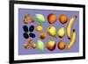 Painted Fruit-null-Framed Art Print